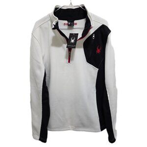 1149 Spyder NWT Fleece Lined Long Sleeve Pullover Jacket Womens